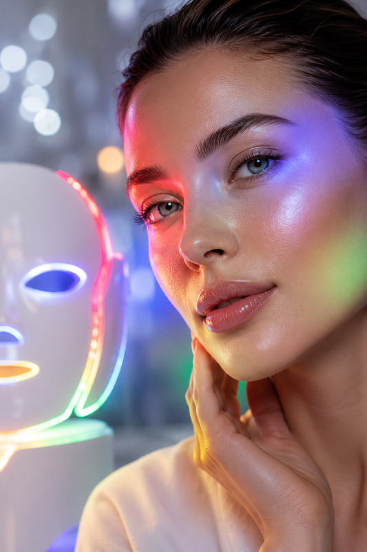 V-Glow: Máscara Facial y de Cuello LED
